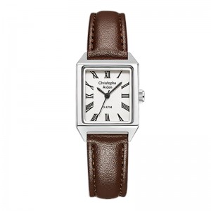 Christophe Arden CA 1004 Silver White Brown Leather Roman LHLSSSLBO2